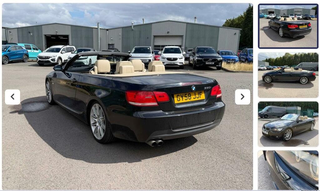 BMW 3 Series Coupe Blue #2