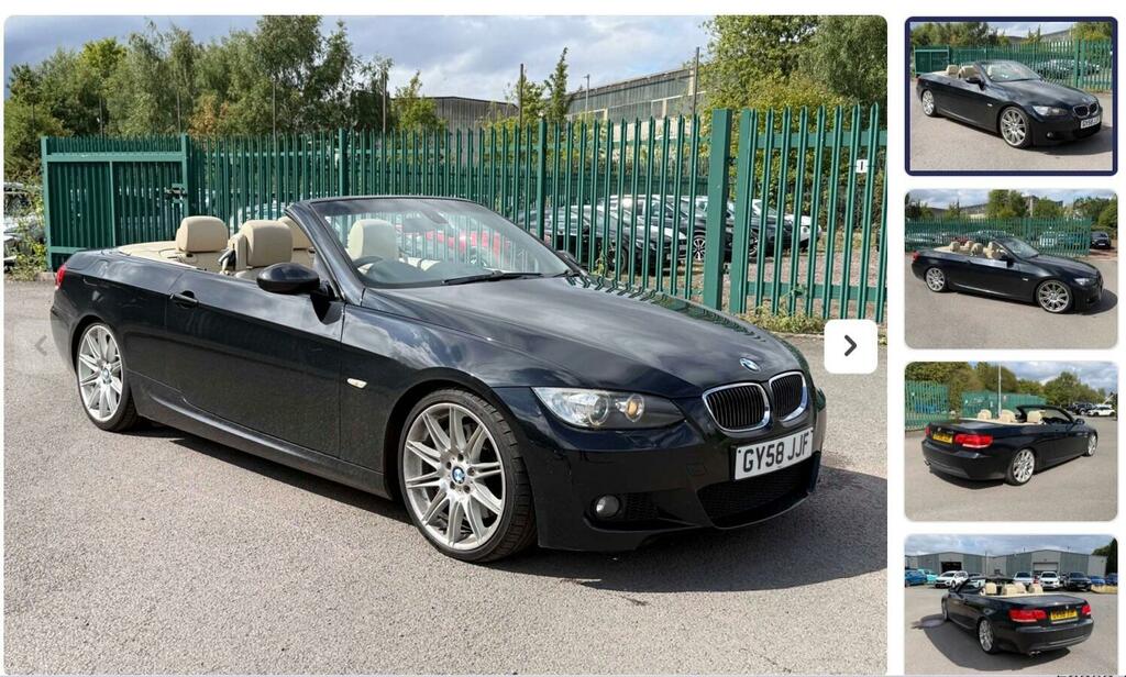 BMW 3 Series Coupe Blue #1
