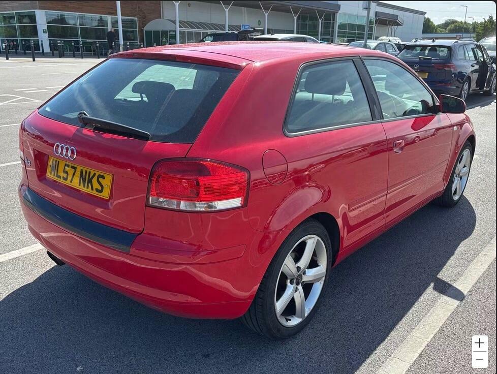 Audi A3 Se Red #4