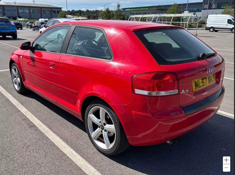 Audi A3 Se Red #3