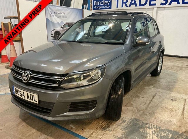 Volkswagen Tiguan 2014 2.0 Tdi Bluemotion Tech S Suv Manu Grey