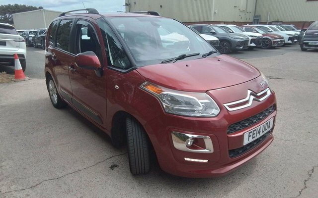 Citroen C3 Picasso 2014 1.6 Hdi Exclusive Mpv Euro Red #2