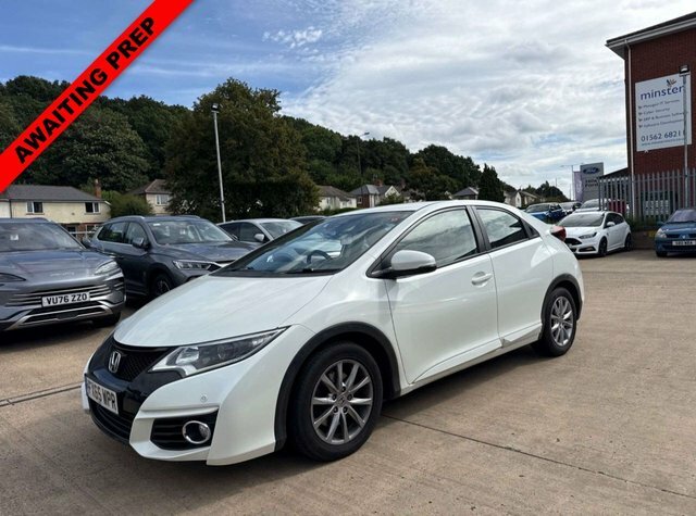 Honda Civic 2015 1.6 I-dtec Se Plus Navi Hatchback Diese White