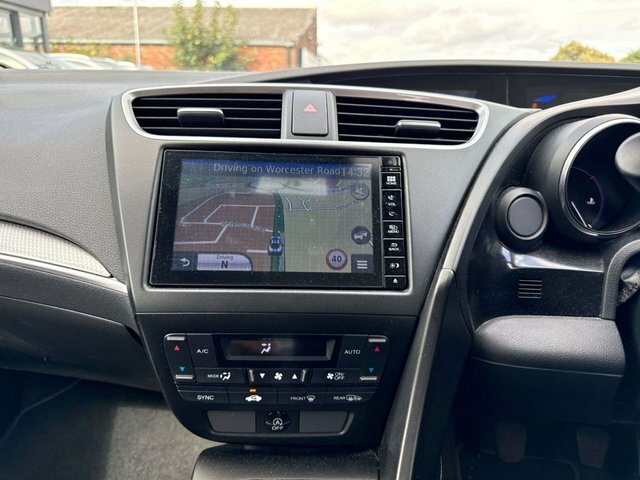 Honda Civic Honda Hatchback 1.6 I-dtec Sr Silver #12