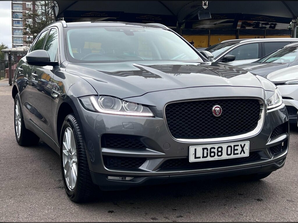 Jaguar F-Pace 2.0 P250i Portfolio Awd Euro 6 Ss Grey #4
