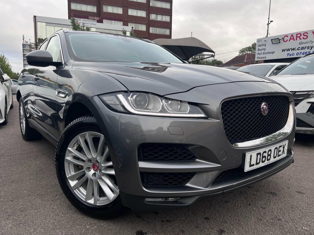 Jaguar F-Pace 2.0 P250i Portfolio Awd Euro 6 Ss Grey #5
