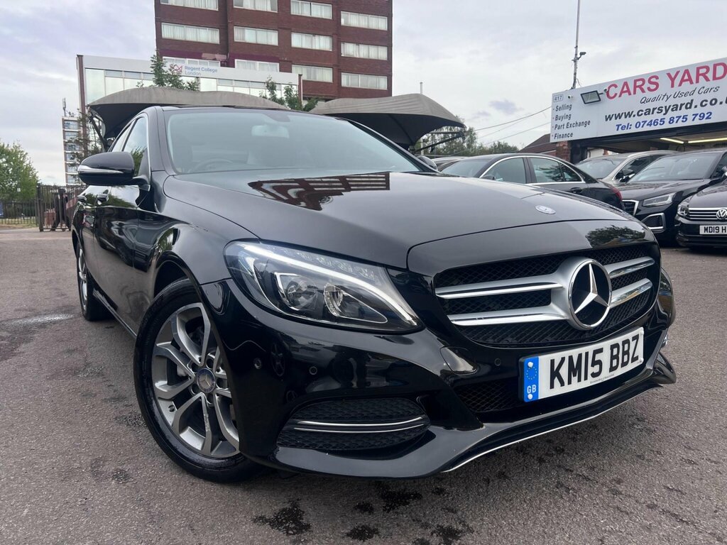 Mercedes-Benz C Class 2.0 C200 Sport 7G-tronic Euro 6 Ss Black