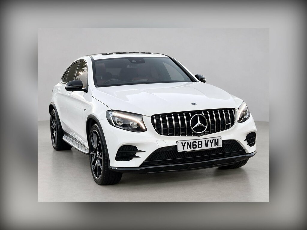 Mercedes-Benz GLC Class 3.0 Glc43 V6 Amg Premium Plus Coupe G-tronic 4M White