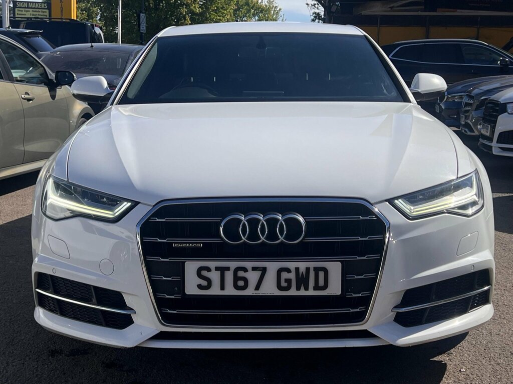 Audi A6 Saloon 2.0 Tdi S Line S Tronic Quattro Euro 6 Ss White #3