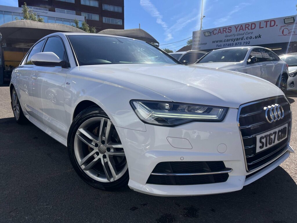 Audi A6 Saloon 2.0 Tdi S Line S Tronic Quattro Euro 6 Ss White #4