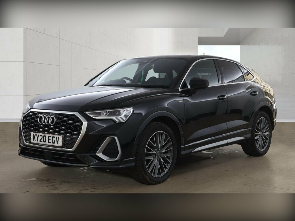 Audi Q3 2.0 Tdi 35 S Line Sportback S Tronic Euro 6 Ss Black #2