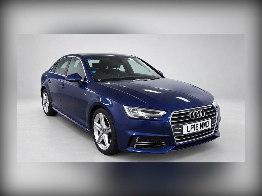 Audi A4 2.0 Tfsi S Line S Tronic Euro 6 Ss Blue