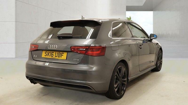 Audi A3 1.4 Tfsi S Line Euro 6 Ss Nav SK16UBF Grey #4
