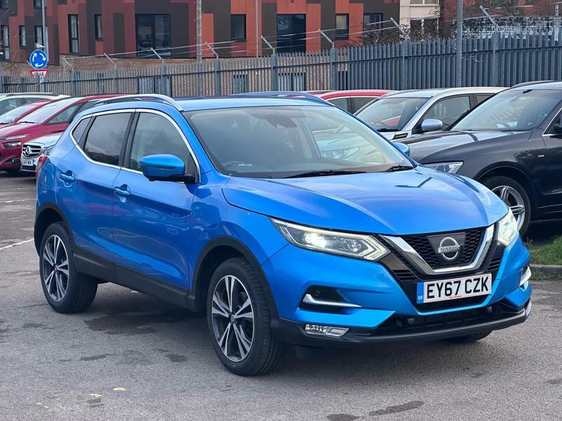 Nissan Qashqai 1.2 Dig-t N-connecta Euro 6 Ss Blue