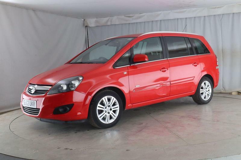 Vauxhall Zafira 1.6 16V Design Euro 5 Snav Red #2
