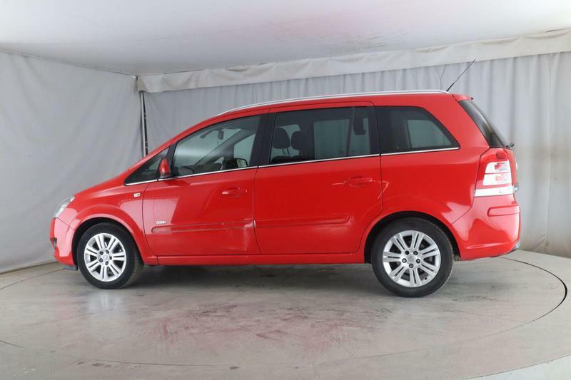 Vauxhall Zafira 1.6 16V Design Euro 5 Snav Red #6