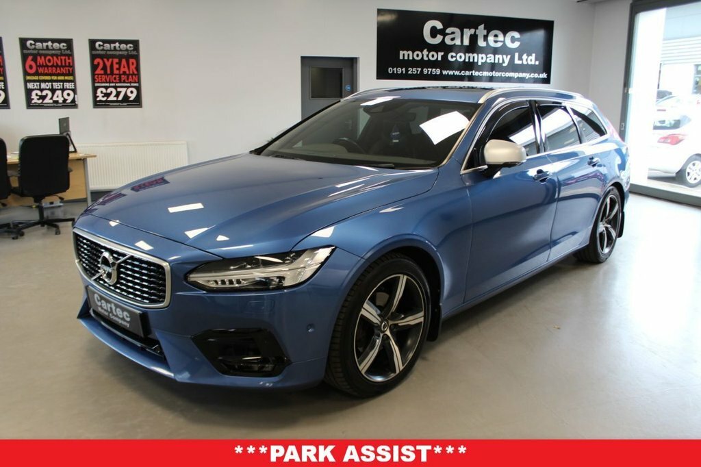 Volvo V90 2L R-design Blue #4
