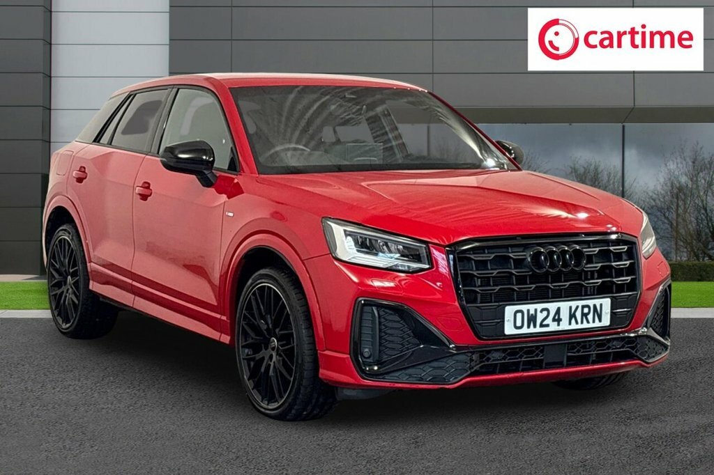 Audi Q2 1L Black Edition OW24KRN Red