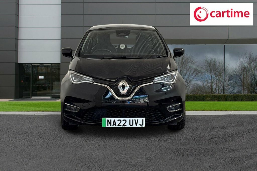 Renault Zoe Hatchback NA22UVJ Black #4