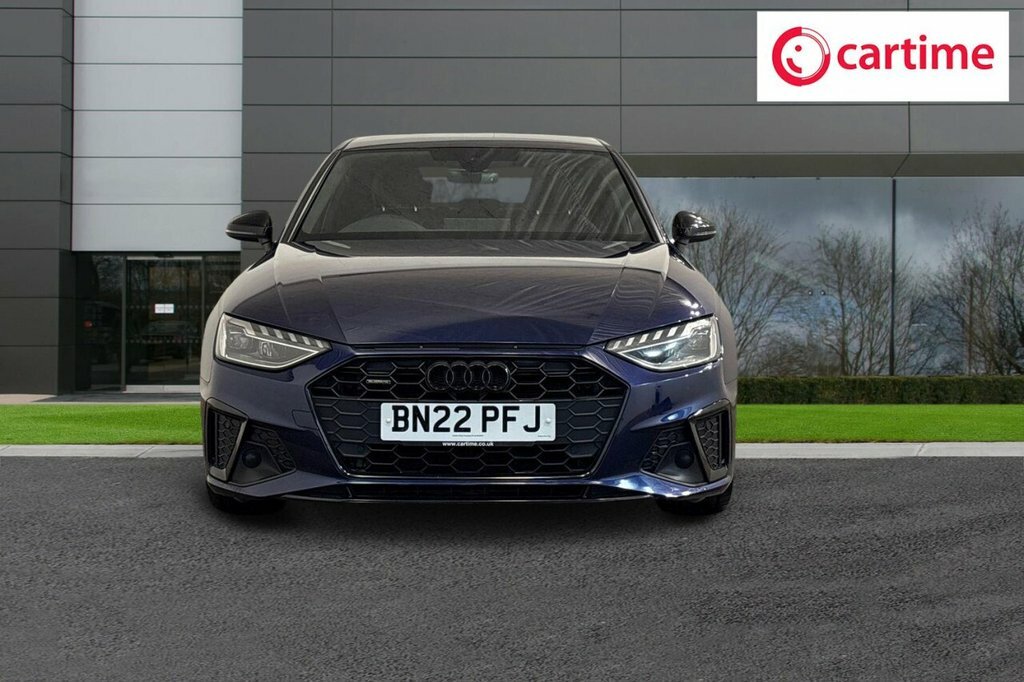 Audi A4 2L Black Edition Blue #4