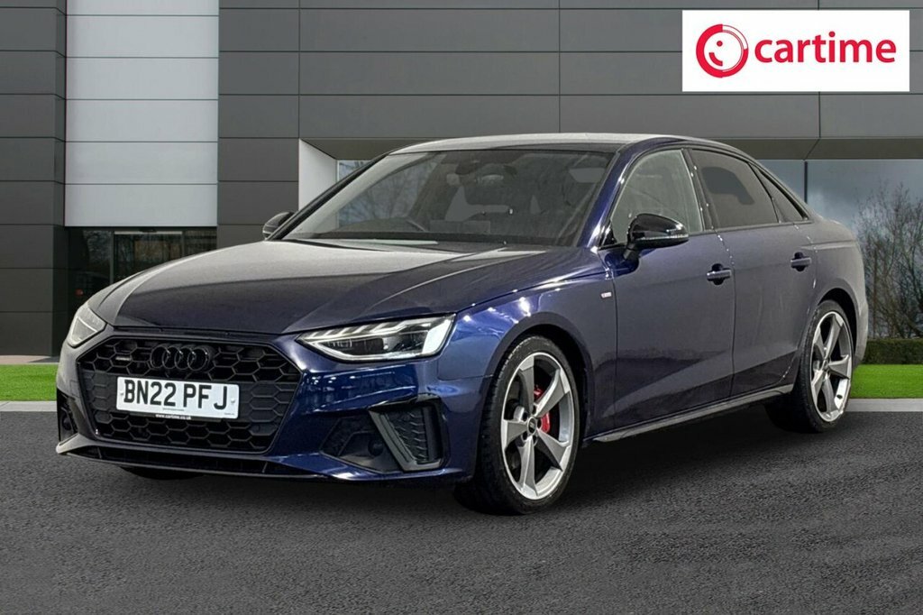 Audi A4 2L Black Edition Blue #6