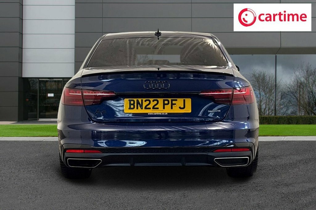 Audi A4 2L Black Edition Blue #5