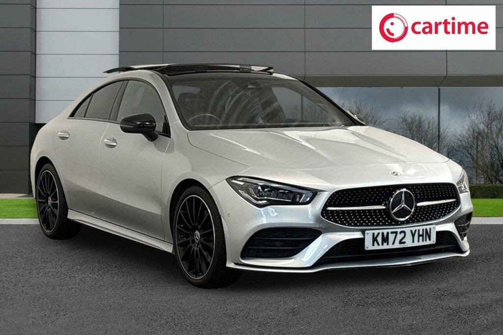 Mercedes-Benz CLA Class 2L Amg Line Night Edition Silver