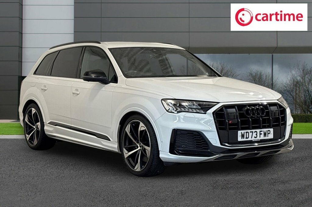 Audi SQ7 4L Black Edition White