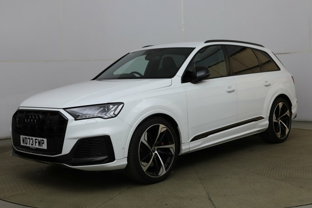Audi SQ7 4L Black Edition White #3