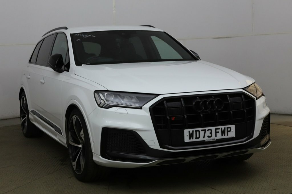 Audi SQ7 4L Black Edition White
