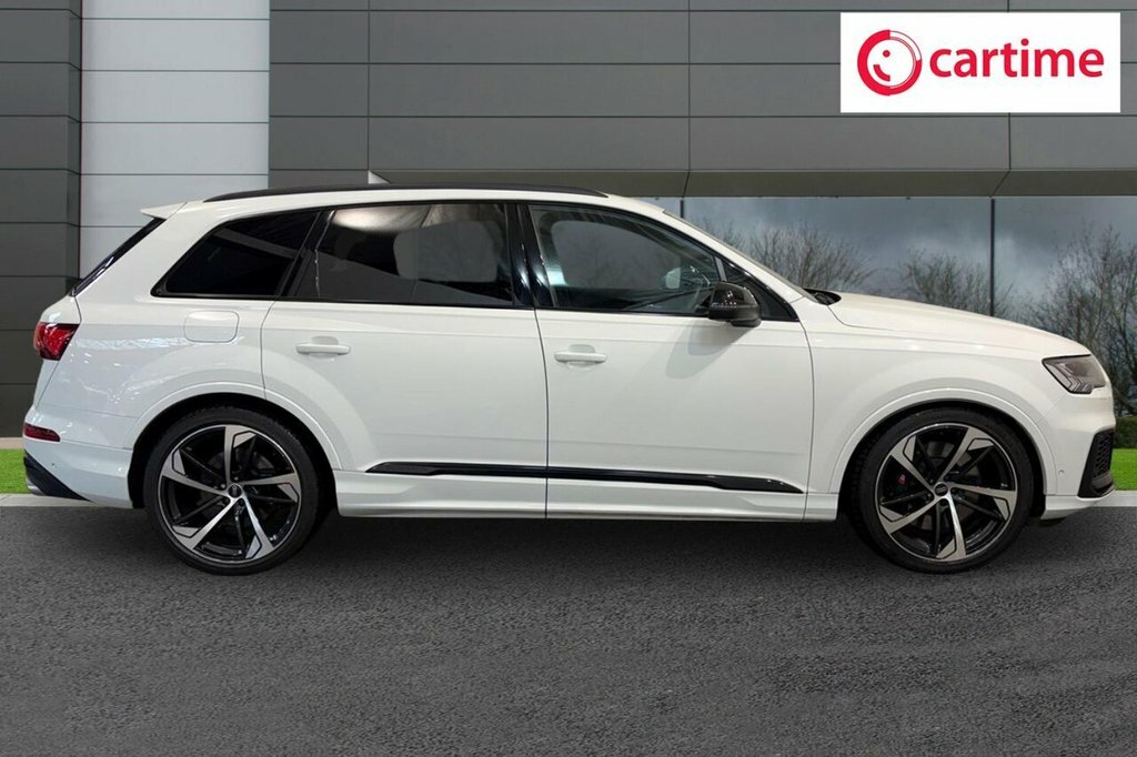 Audi SQ7 4L Black Edition White #2