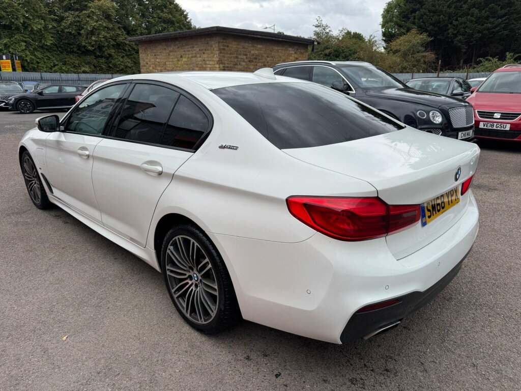 BMW 5 Series 2.0 530E 9.2Kwh M Sport Euro 6 Ss White #3