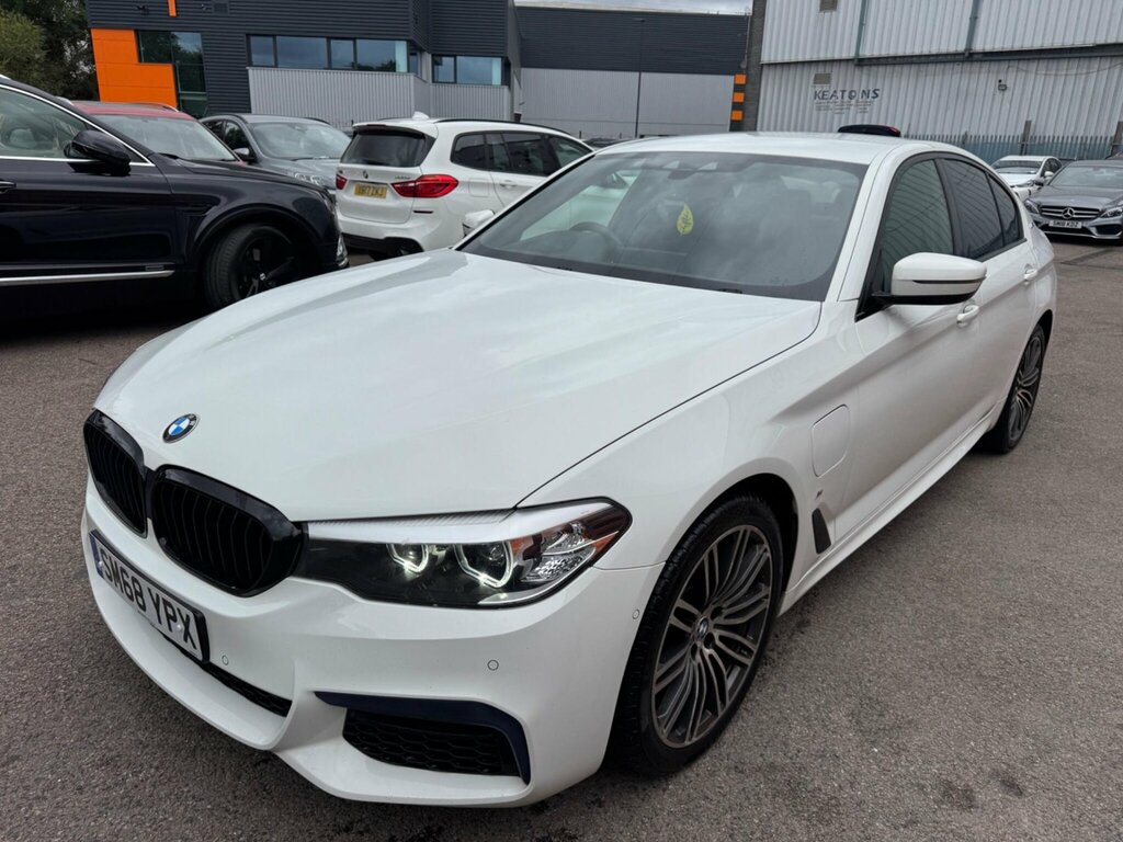 BMW 5 Series 2.0 530E 9.2Kwh M Sport Euro 6 Ss White #2