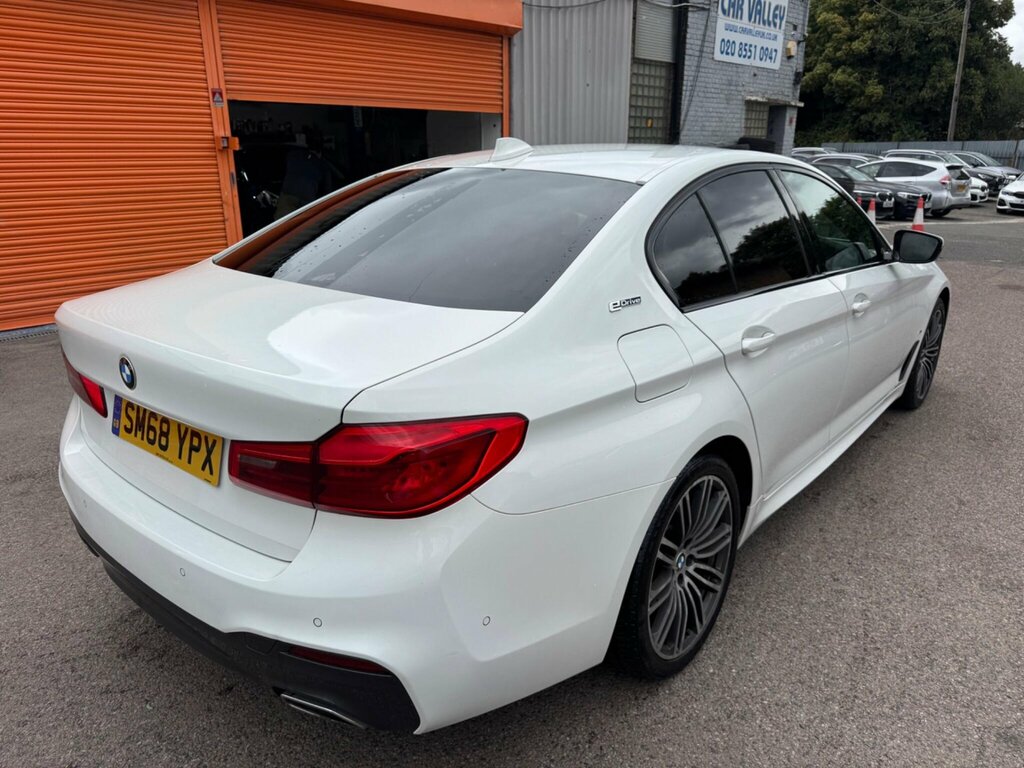 BMW 5 Series 2.0 530E 9.2Kwh M Sport Euro 6 Ss White #4