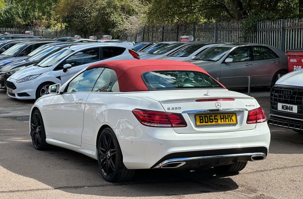 Mercedes-Benz E Class 2.1 E220 Bluetec Amg Line Cabriolet G-tronic Euro White #6