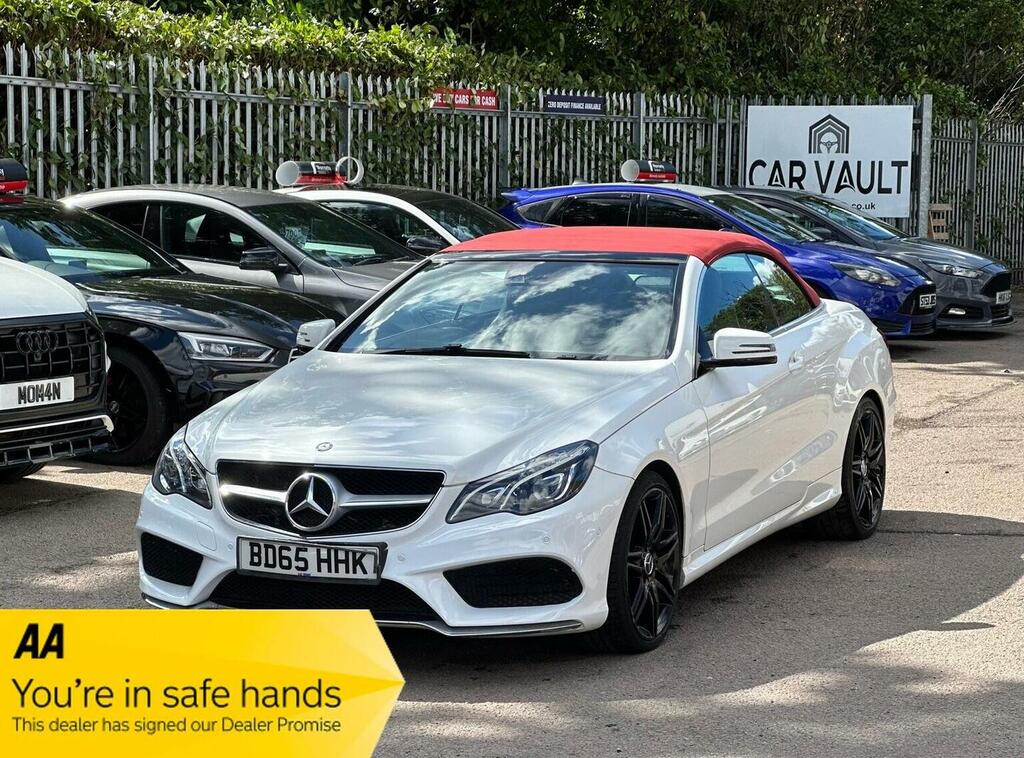 Mercedes-Benz E Class 2.1 E220 Bluetec Amg Line Cabriolet G-tronic Euro White
