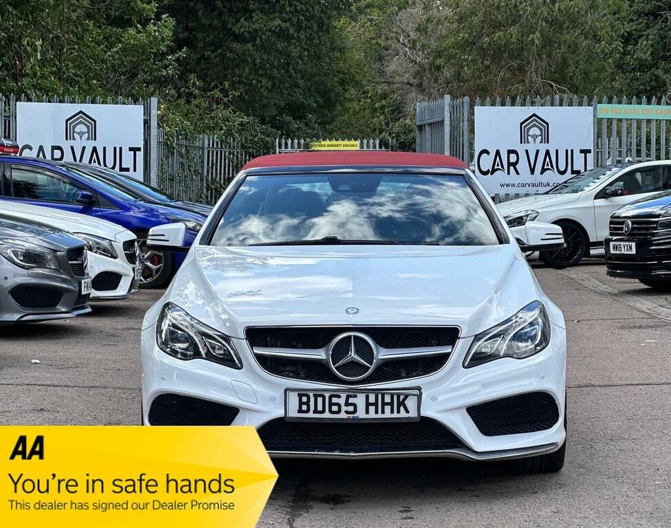 Mercedes-Benz E Class 2.1 E220 Bluetec Amg Line Cabriolet G-tronic Euro White #3