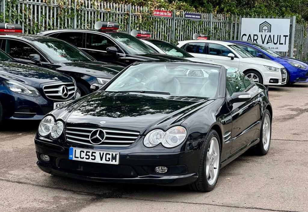 Mercedes-Benz SL Class 5.0 Sl500 Black #2