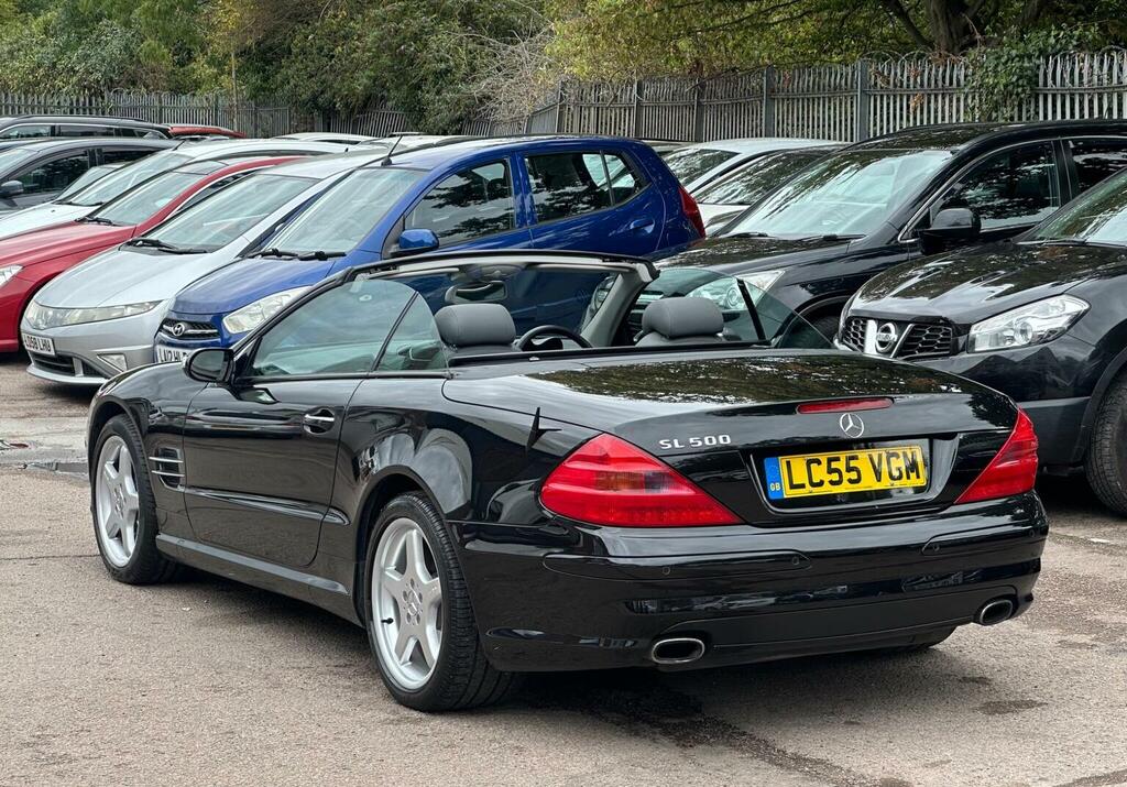 Mercedes-Benz SL Class 5.0 Sl500 Black #4