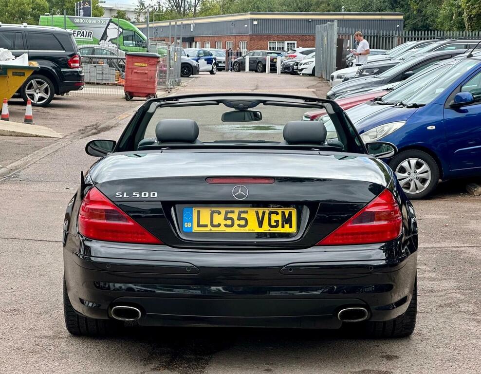 Mercedes-Benz SL Class 5.0 Sl500 Black #5