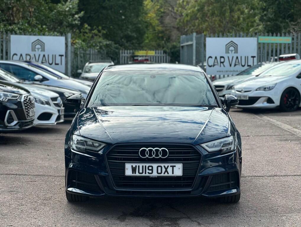 Audi A3 1.0 Tfsi 30 Black Edition Sportback S Tronic Euro Blue #3