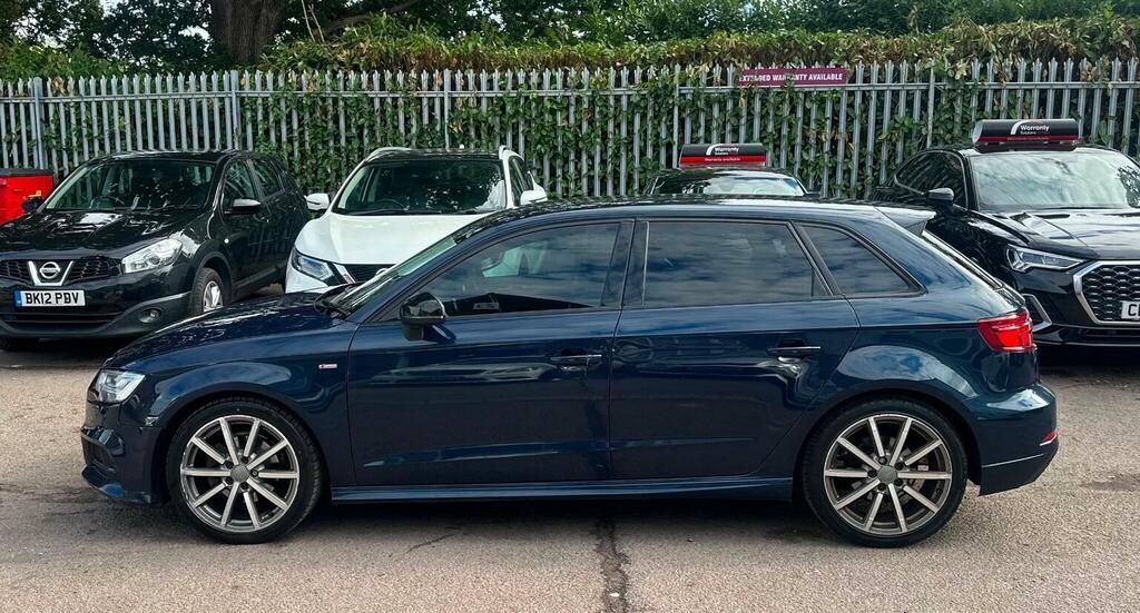 Audi A3 1.0 Tfsi 30 Black Edition Sportback S Tronic Euro Blue #5