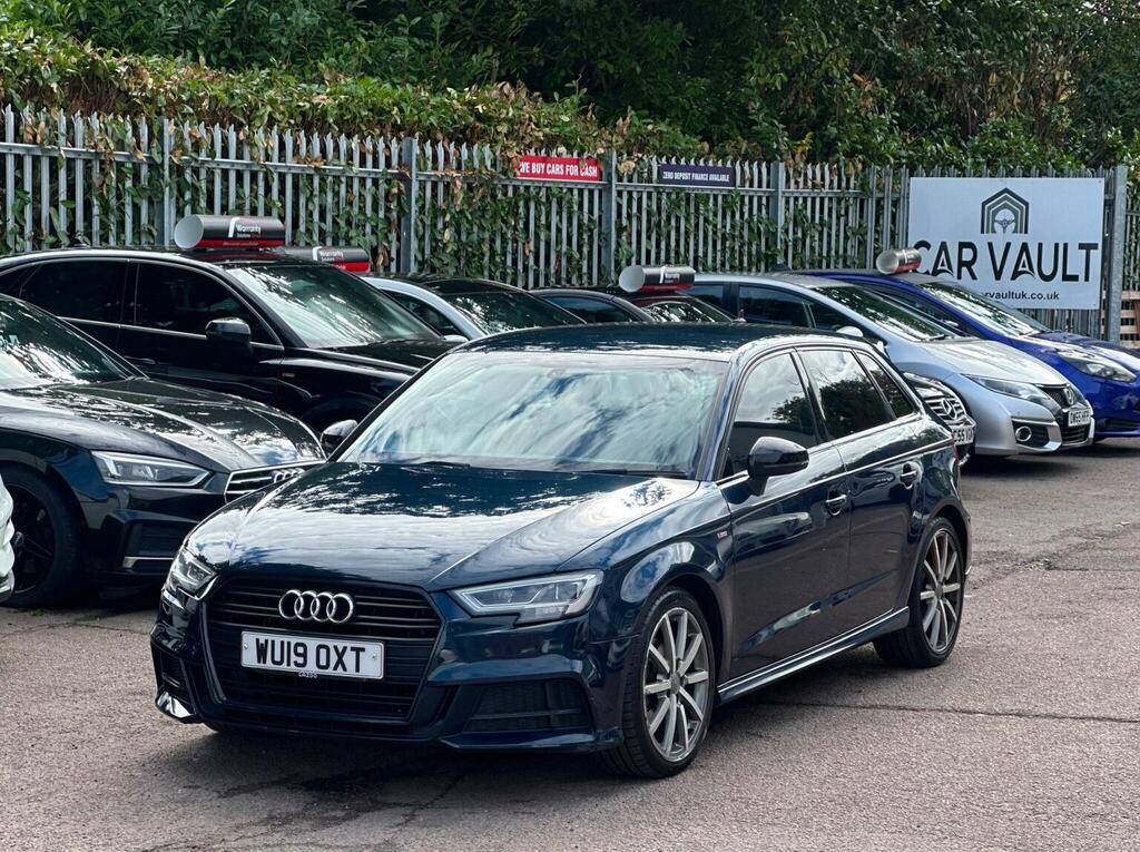 Audi A3 1.0 Tfsi 30 Black Edition Sportback S Tronic Euro Blue #4