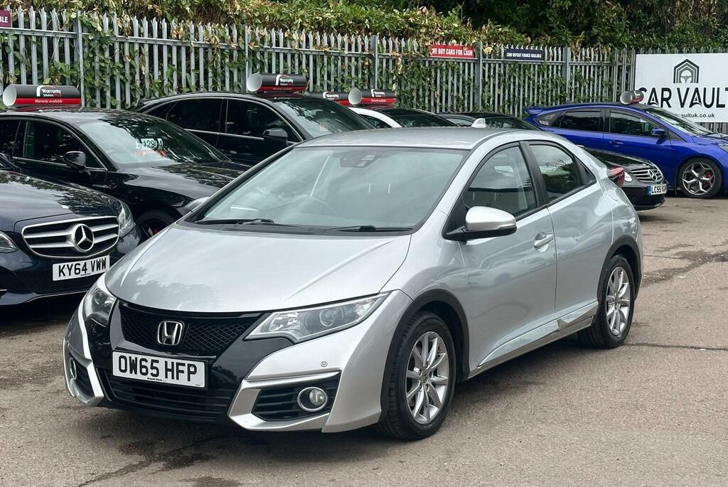 Honda Civic 1.6 I-dtec Se Plus Euro 5 Ss Silver #4