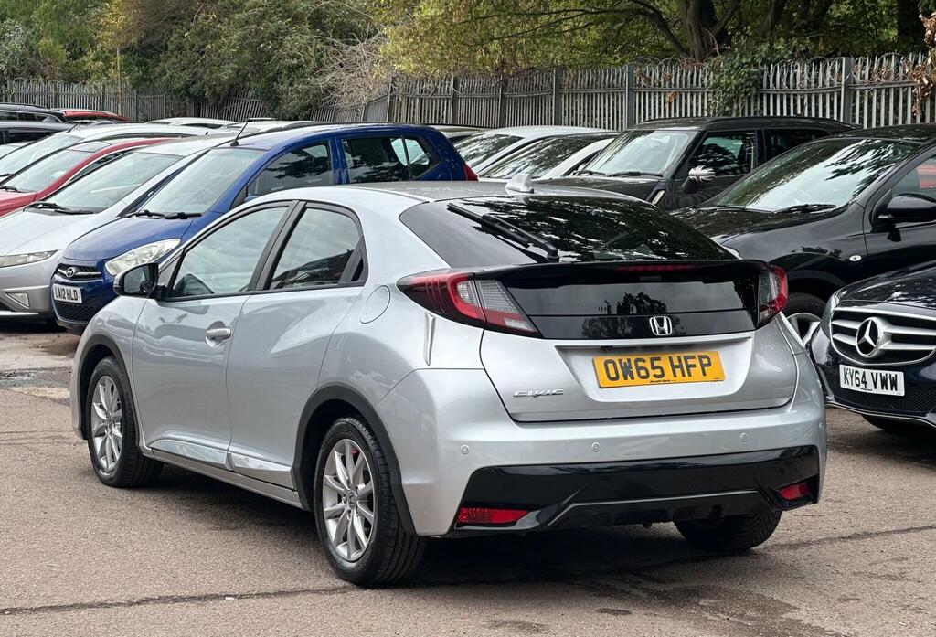 Honda Civic 1.6 I-dtec Se Plus Euro 5 Ss Silver #6