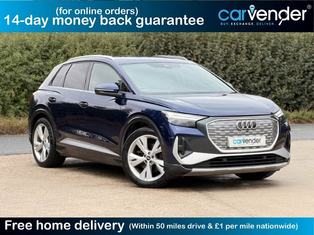 Audi Q4 E Tron Suv Blue