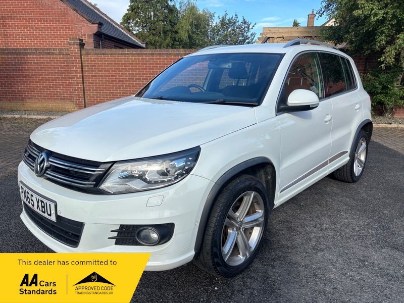 Volkswagen Tiguan R Line Tdi Bluemotion White