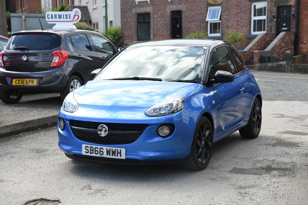 Vauxhall Adam 1.2I Energised SB66WWH Blue #3