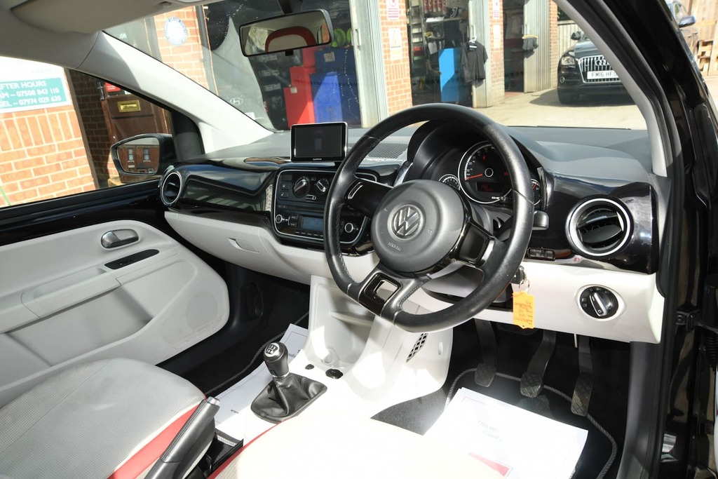 Volkswagen Up Hatchback Red #8