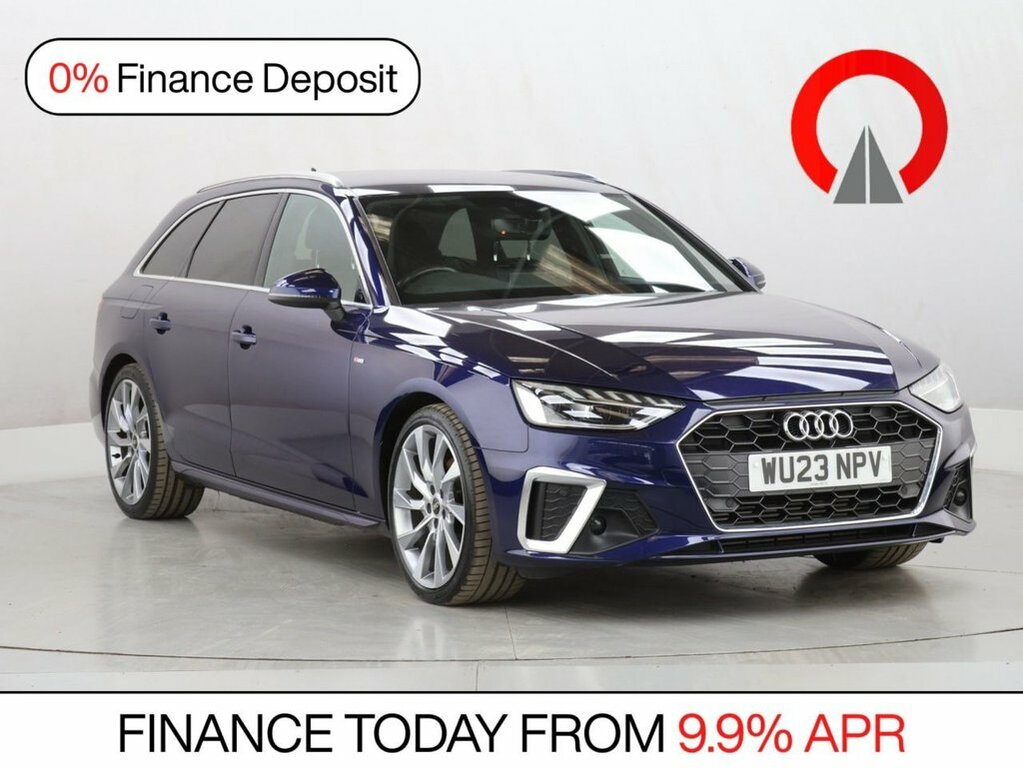 Audi A4 Avant 2L S Line Blue